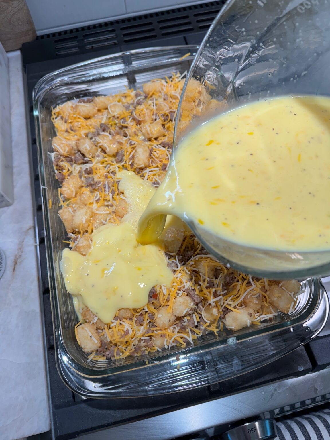 How To Make The Easiest Tater Tot And Egg Breakfast Casserole Life