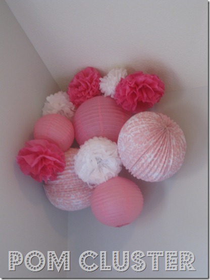 How to Create a Paper Lantern Pom Cluster for Decor