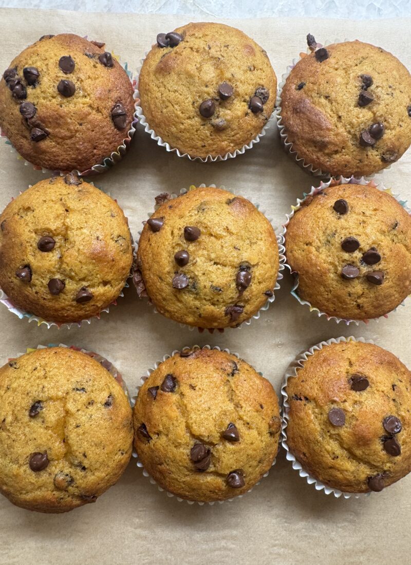 How to Make Delicious Pumpkin Chocolate Chip Muffins