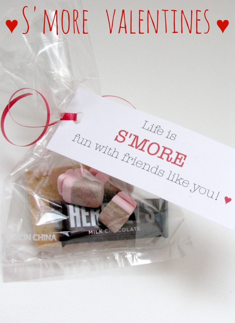 How to Make S’mores Valentines