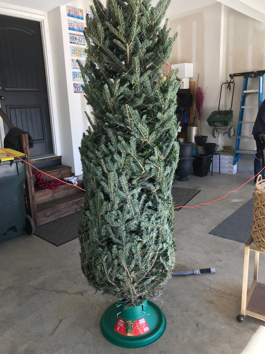 Christmas Tree Basket 3