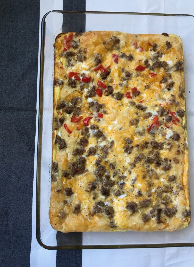 How to Make Egg Casserole With Crescent Rolls