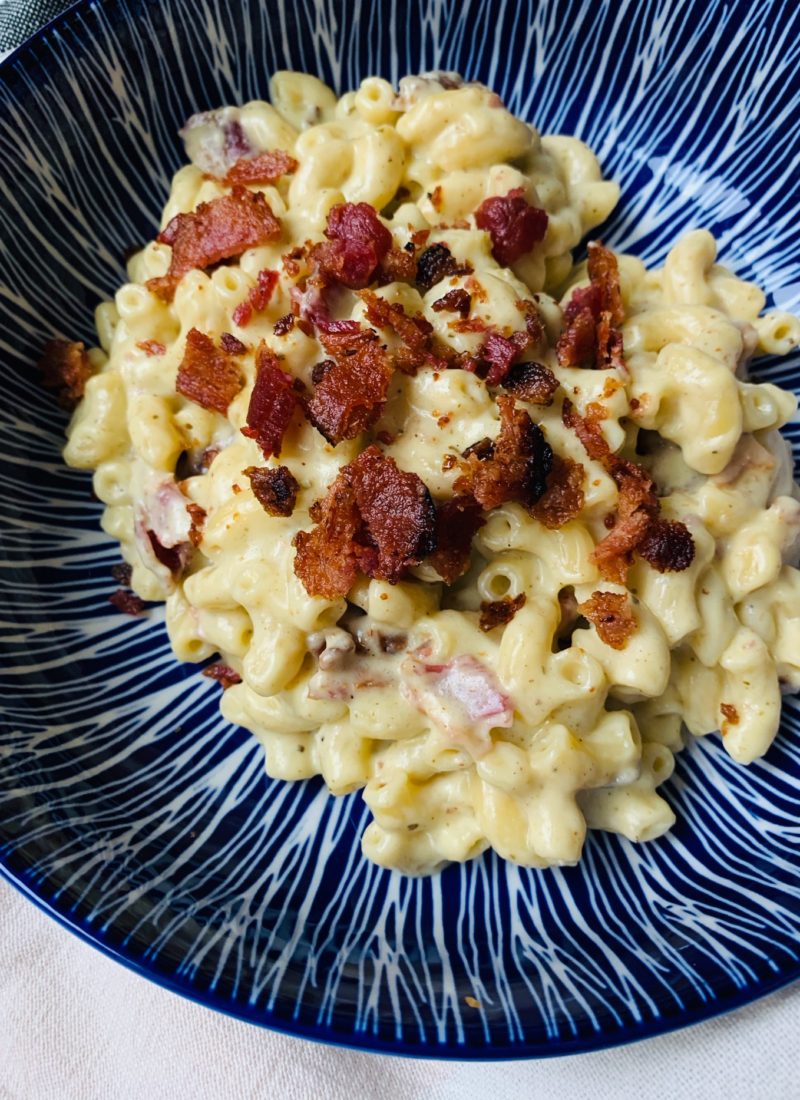 Bacon Pesto Mac & Cheese and How to Cook the Perfect Bacon Every Time