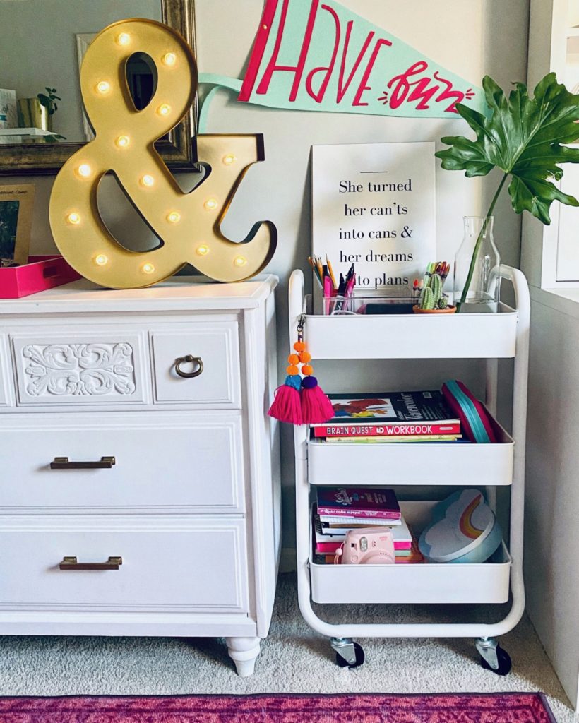 17 Ways to Use a Utility Cart - Life Love Larson