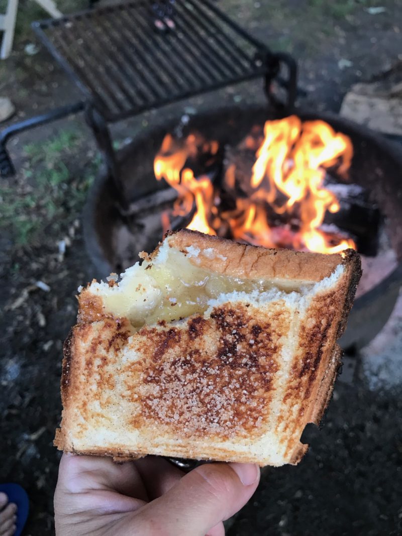 How to Make Pie Iron Apple Pies Over the Campfire Life Love Larson