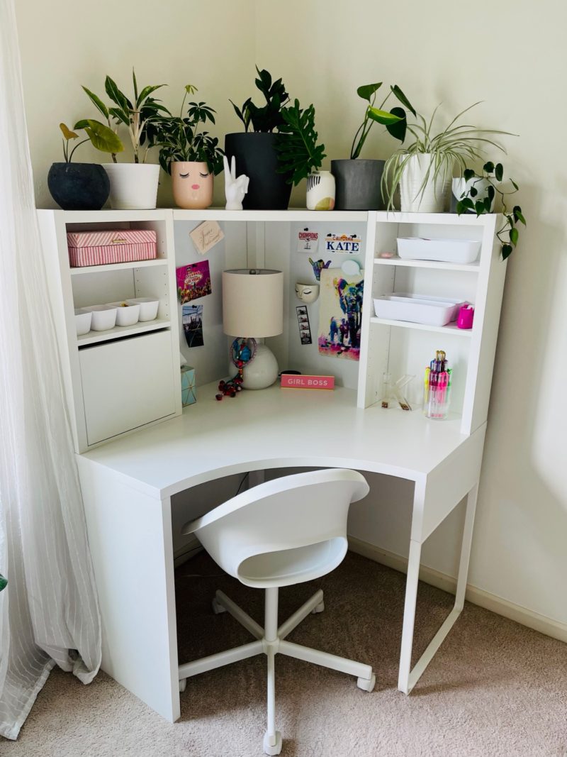 How to Style a Corner Desk in a Teen’s Room - Life Love Larson