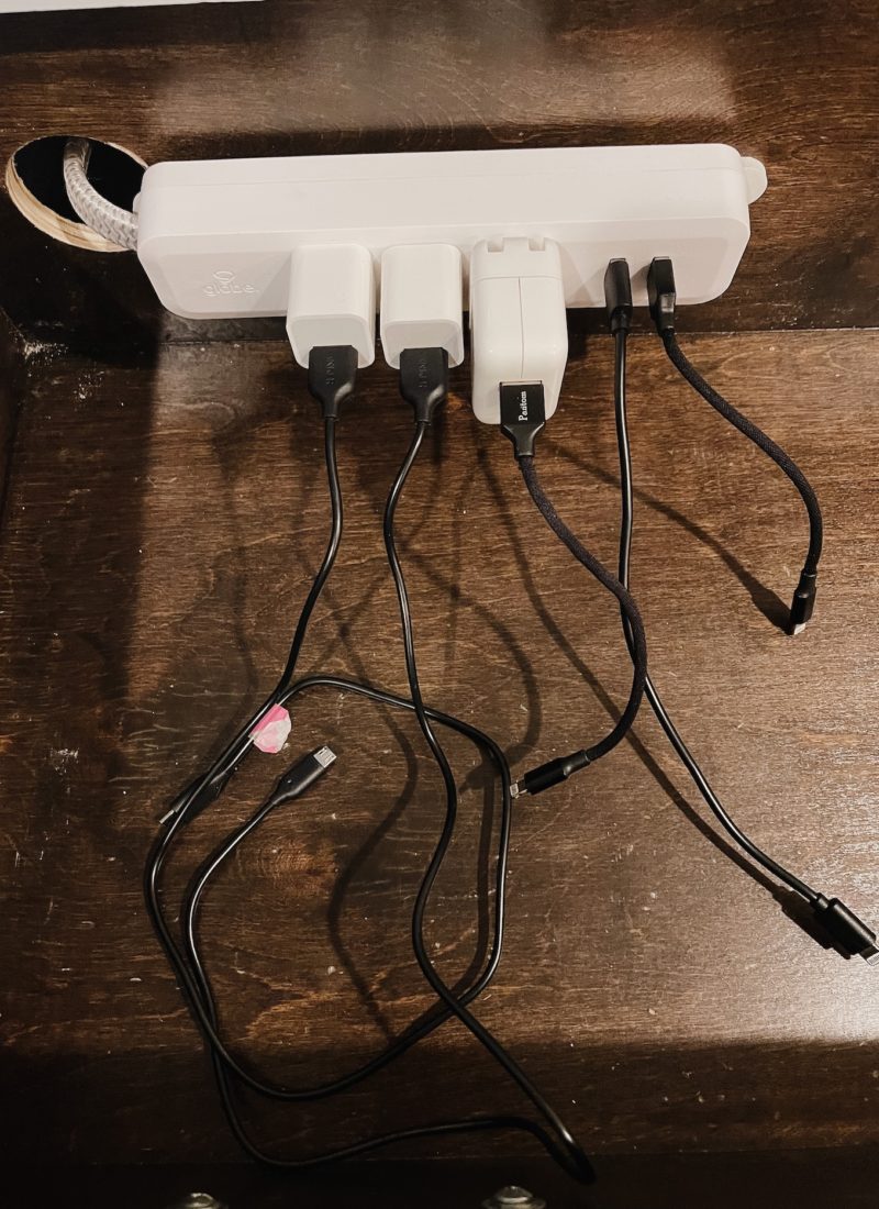 How to Add a Charging Station Inside a Drawer