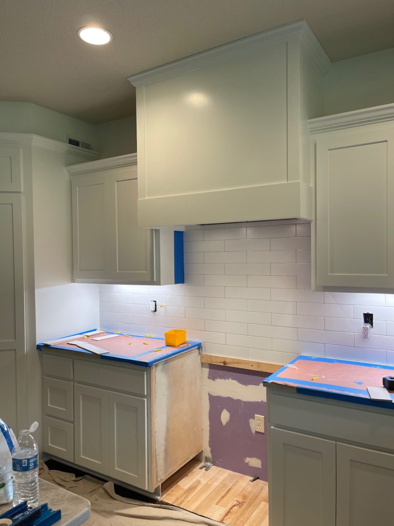 How to Pair Subway Tile with Warm Gray Grout - Life Love Larson