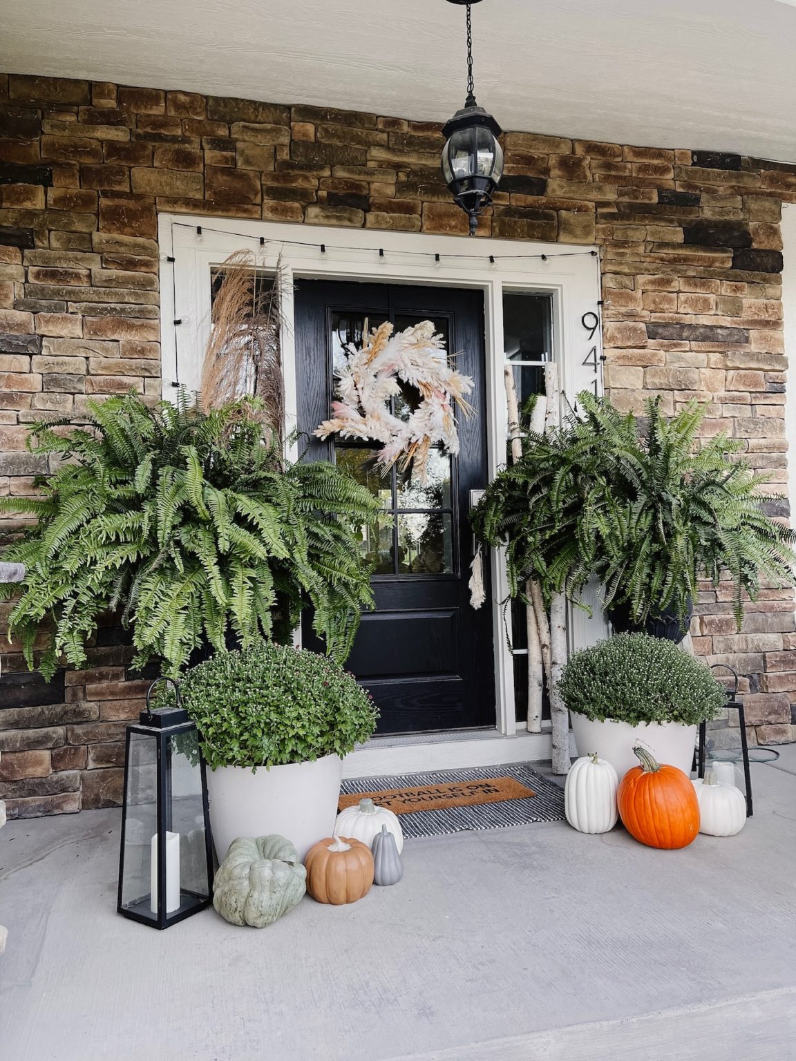 How to Create a Cozy Fall Porch - Life Love Larson