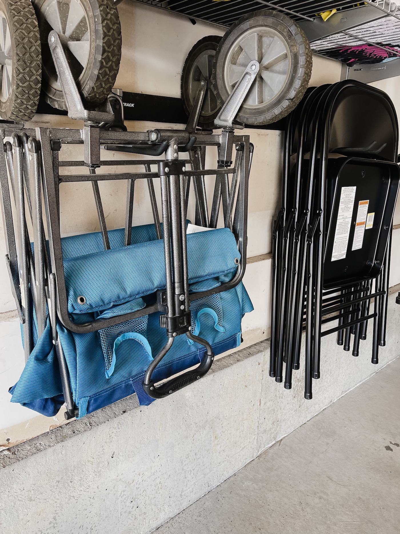 Our Rubbermaid Fast Track Garage Storage - Reveal! - Design Improvised