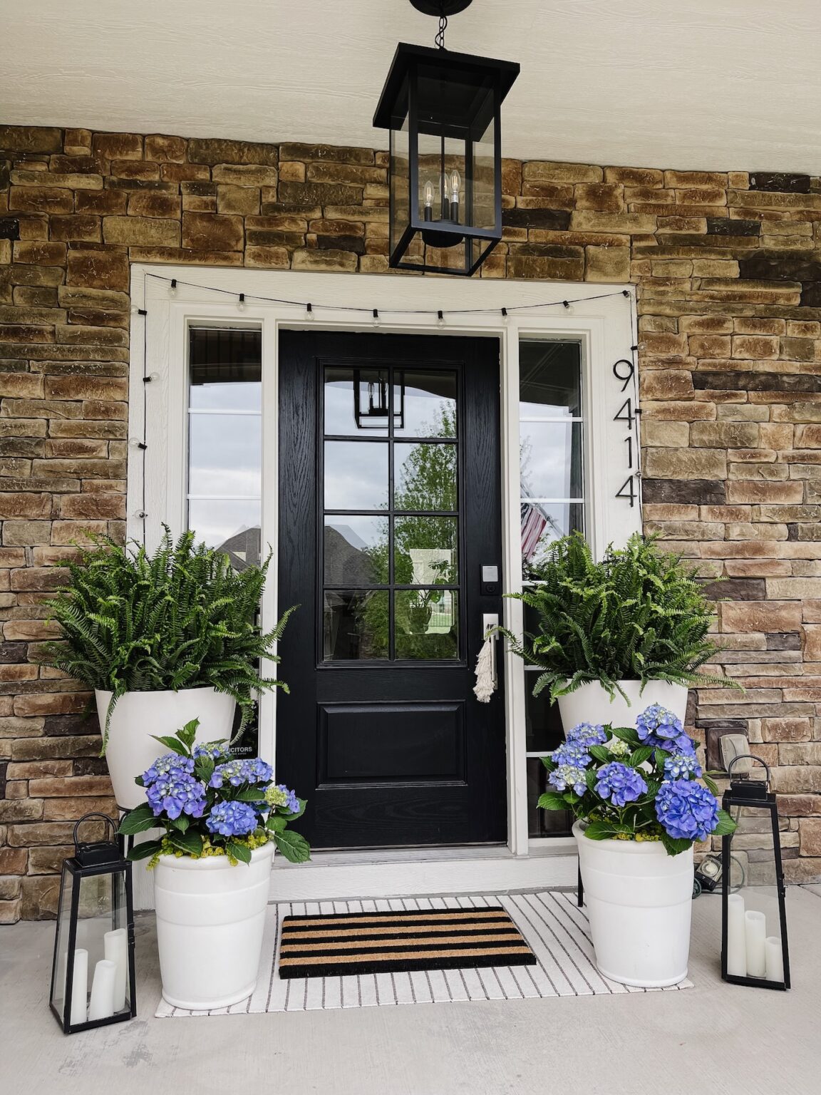 How to Style a Spring Front Porch - Life Love Larson