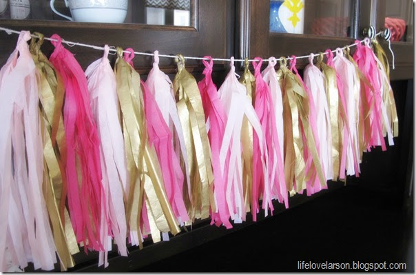 How to Create a Tissue Paper Tassel Garland