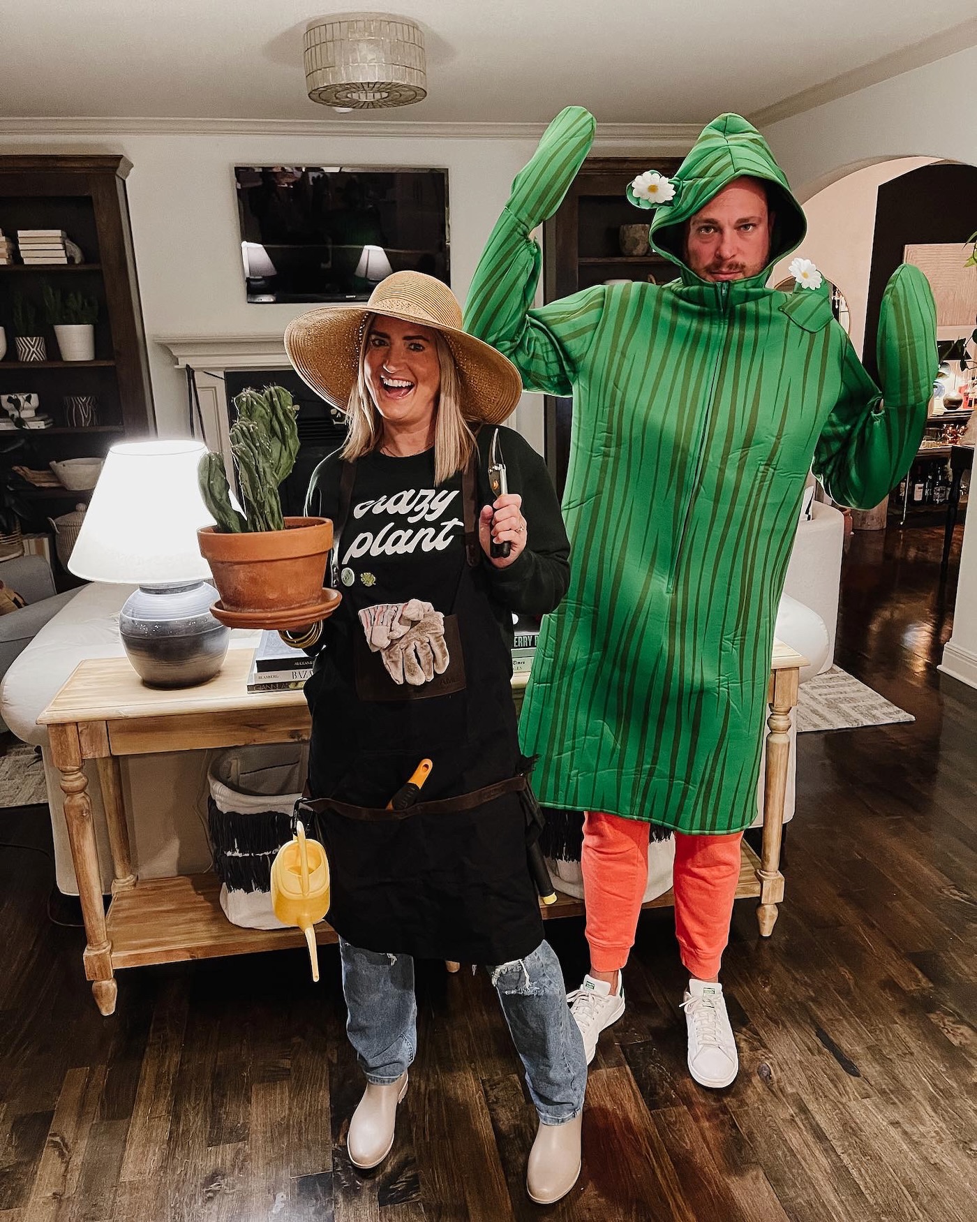 How to Create a Plant and Gardener Couples Costume - Life Love Larson
