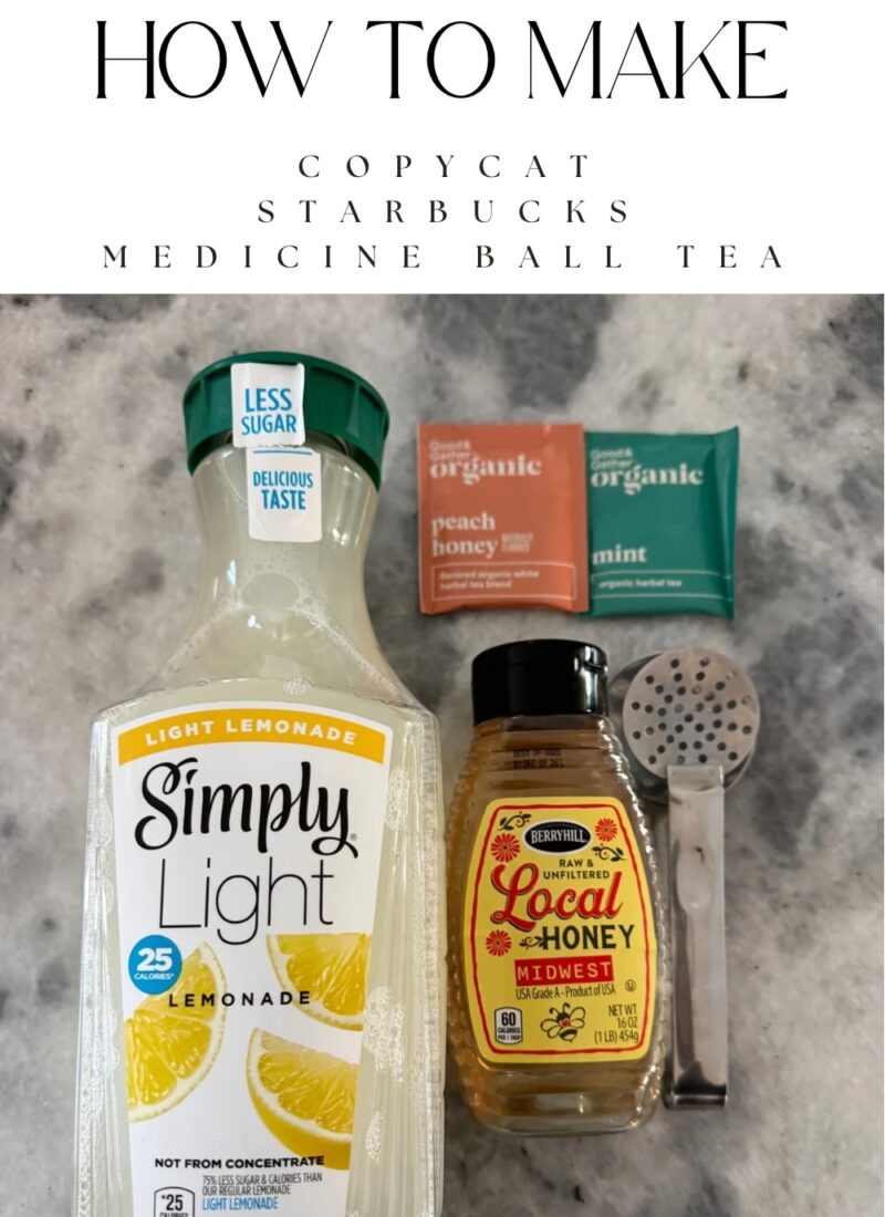 How to Make a Starbucks Medicine Ball Tea at Home