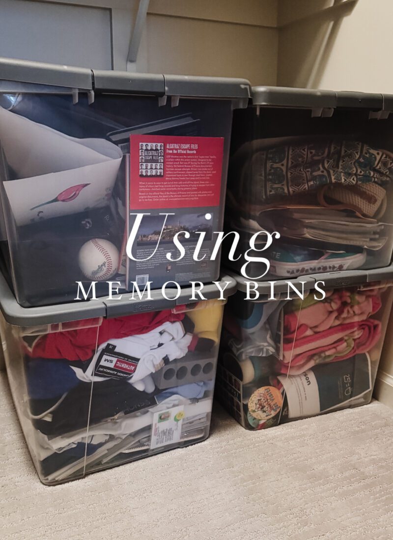 How to Create Memory Bins for Your Kids