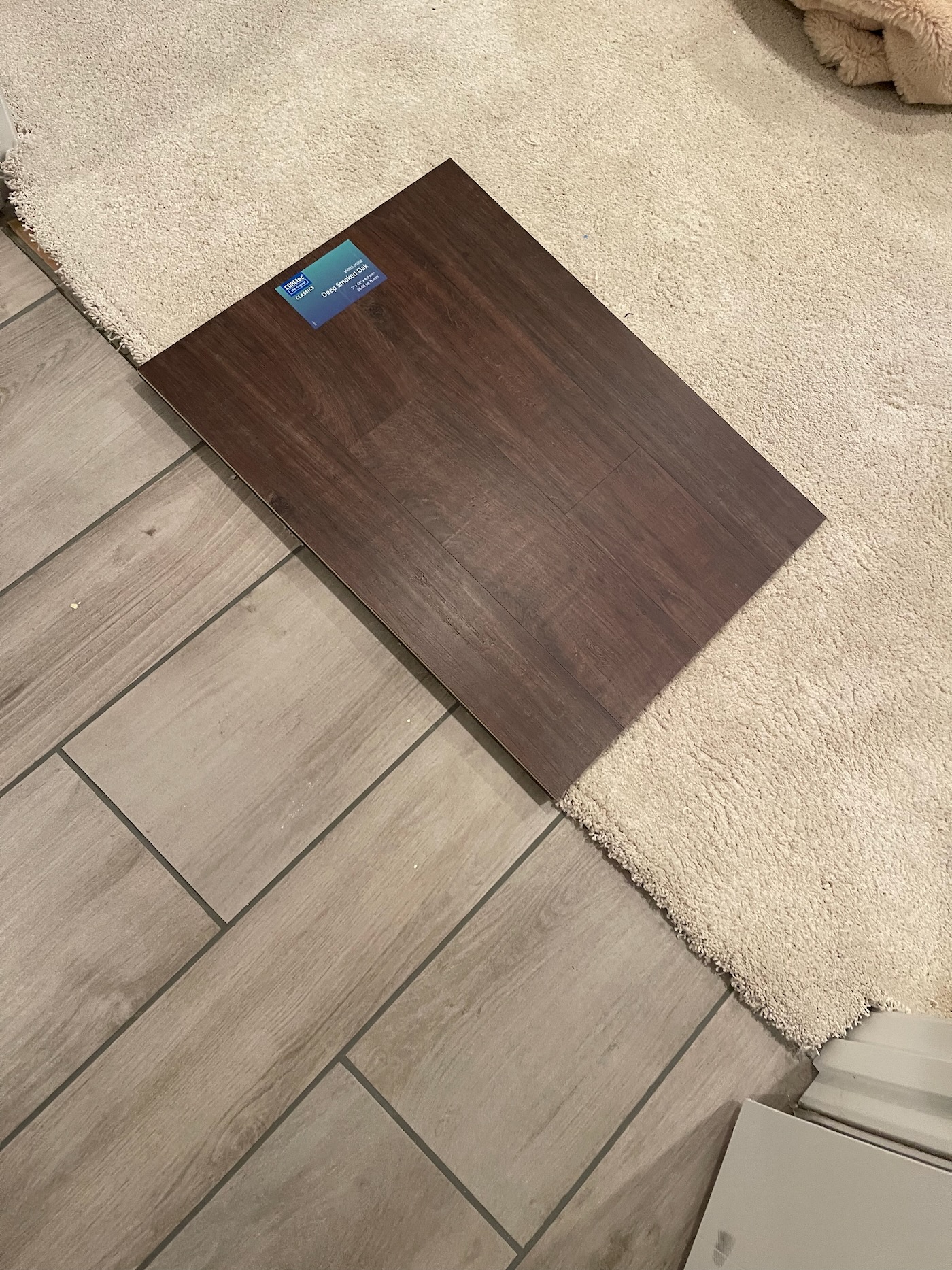dark colored LVP
