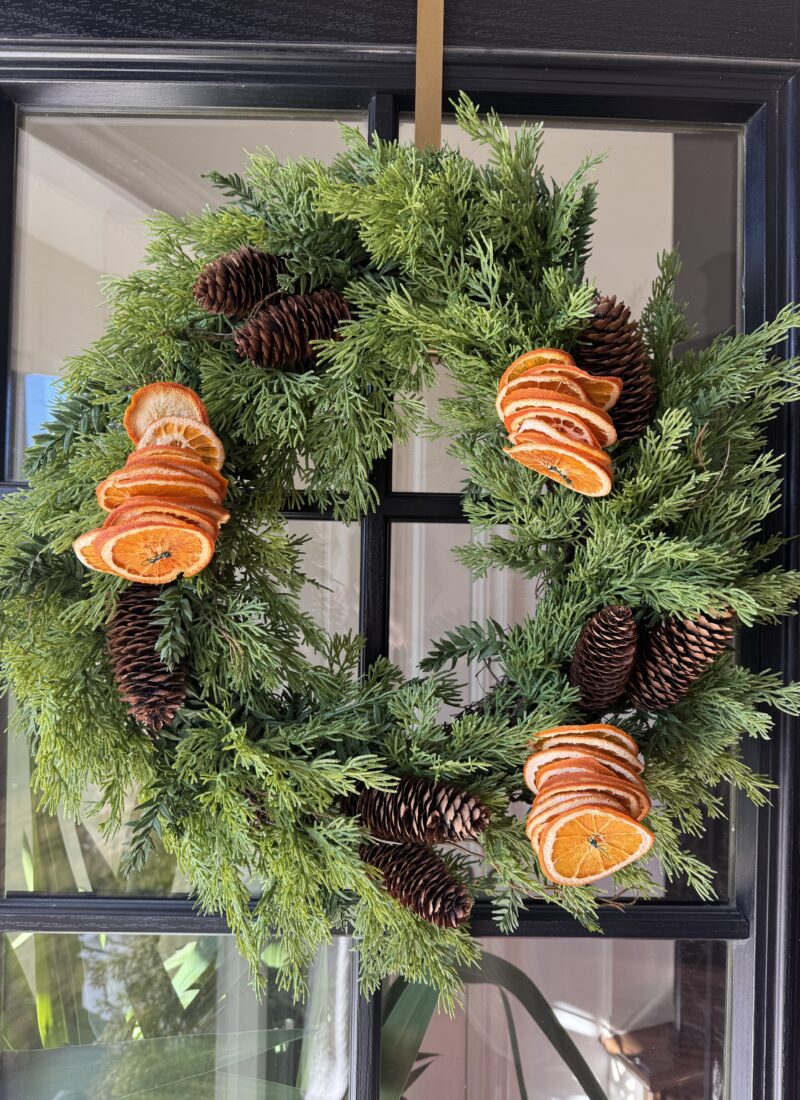 How to Make Dried Oranges for a Wreath
