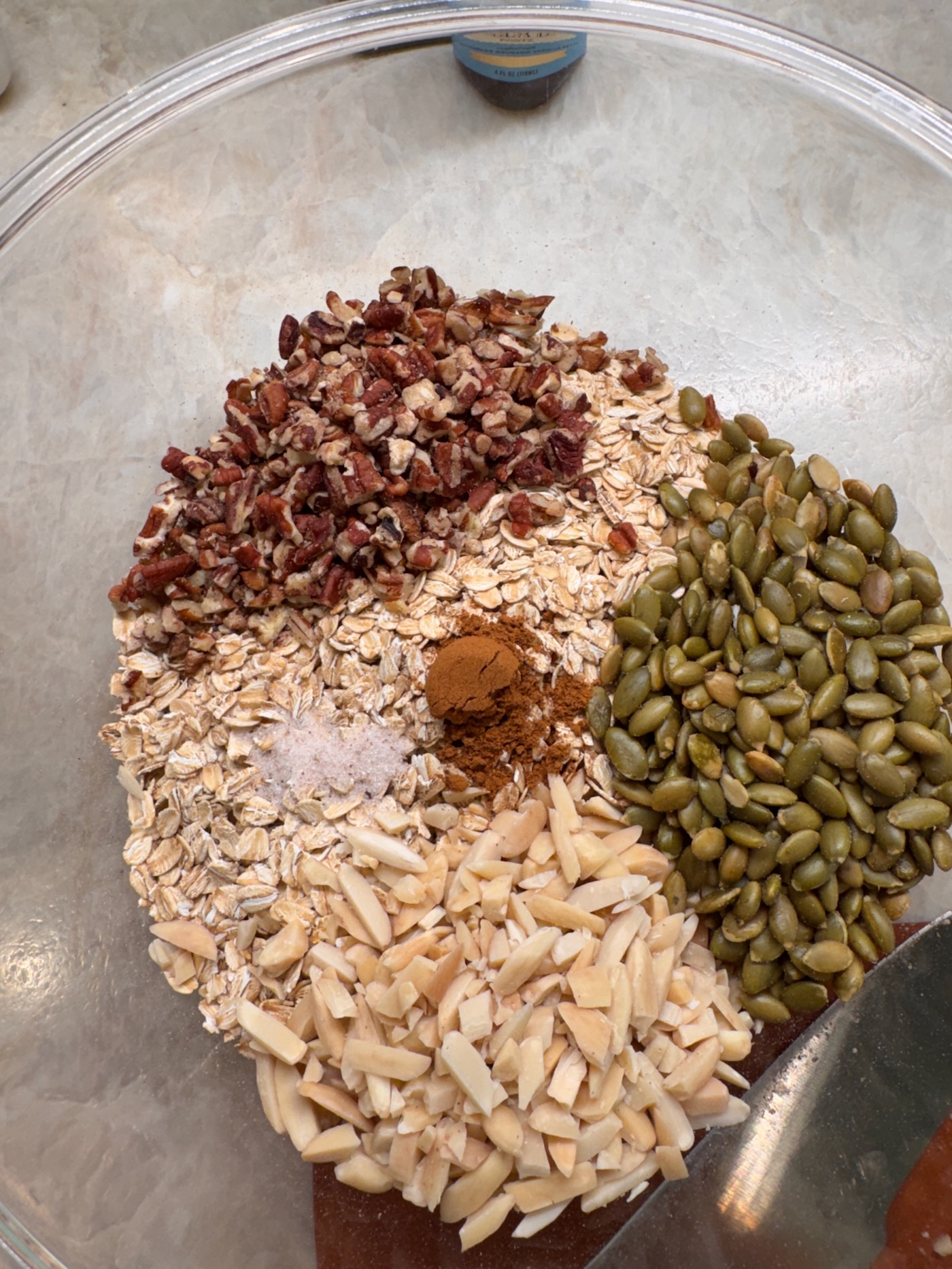 maple nut granola