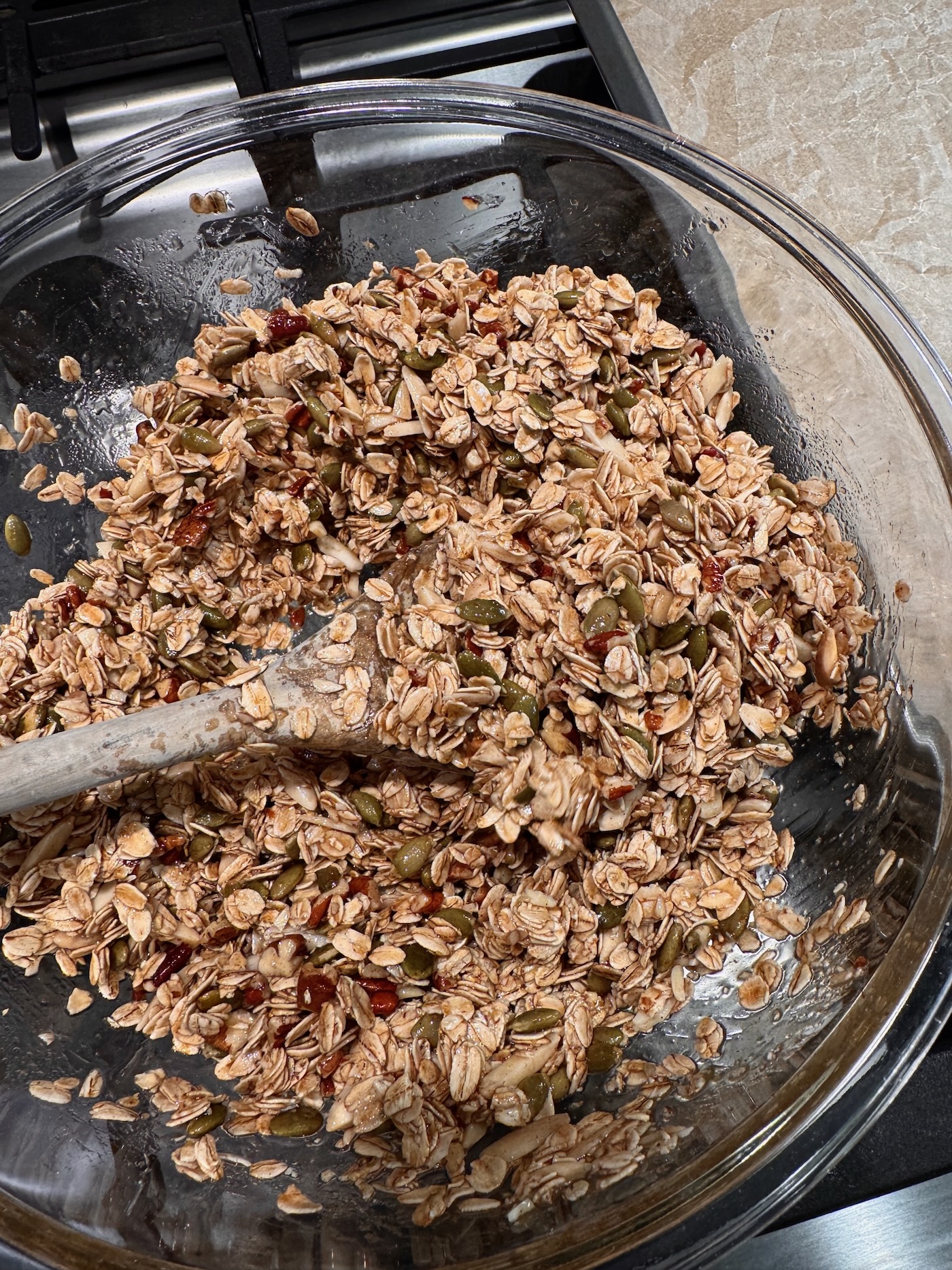 homemade granola