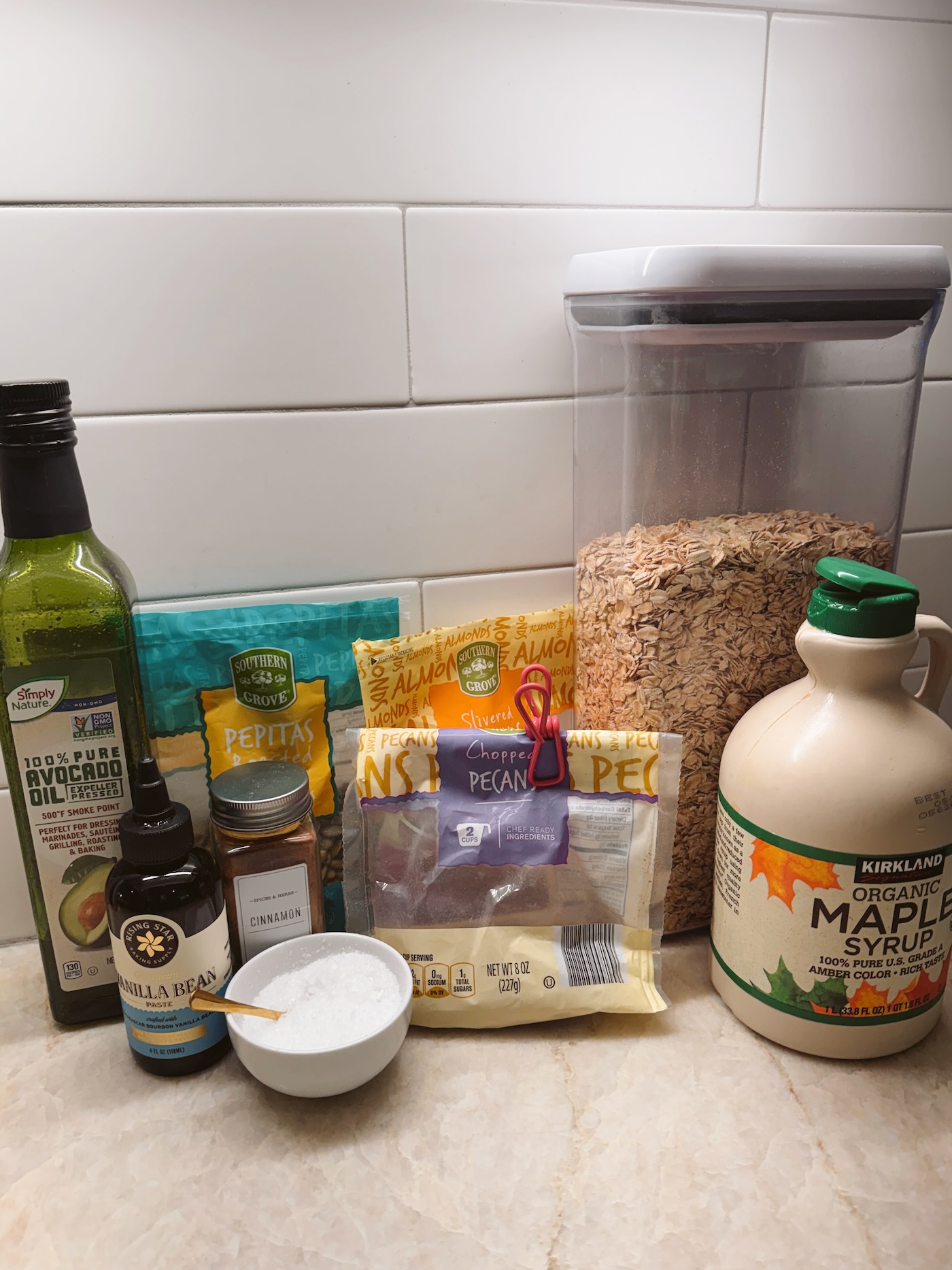 granola ingredients